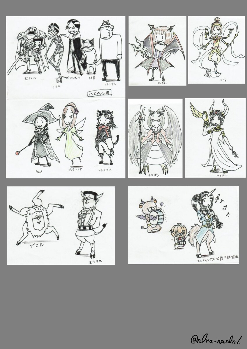 デフォルメ似顔絵のポストカード描きます あなただけのポストカードを作りませんか？ イメージ3