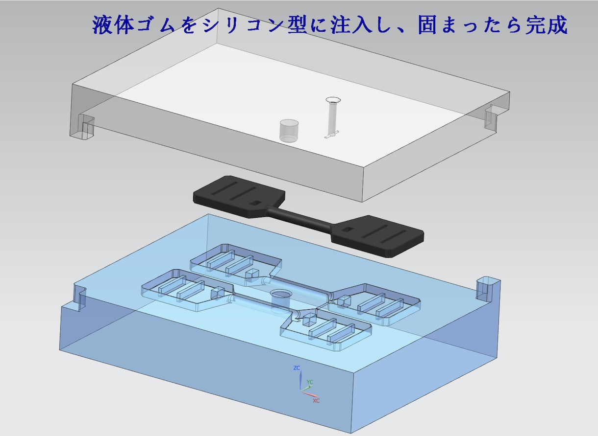 サ7)3Dデータを柔軟性素材でお作りします TPUだけではなく、本物ゴムでデータに基づいて物へ具現化 イメージ6