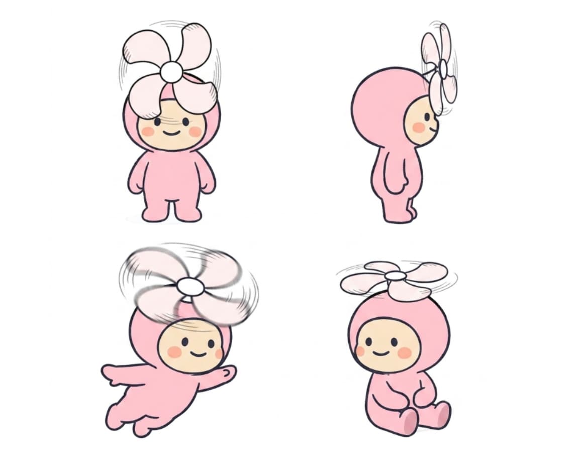 プロ漫画家がマスコットキャラクターを制作します オリジナルキャラクターをデザインします。商用利用可能です。 イメージ3