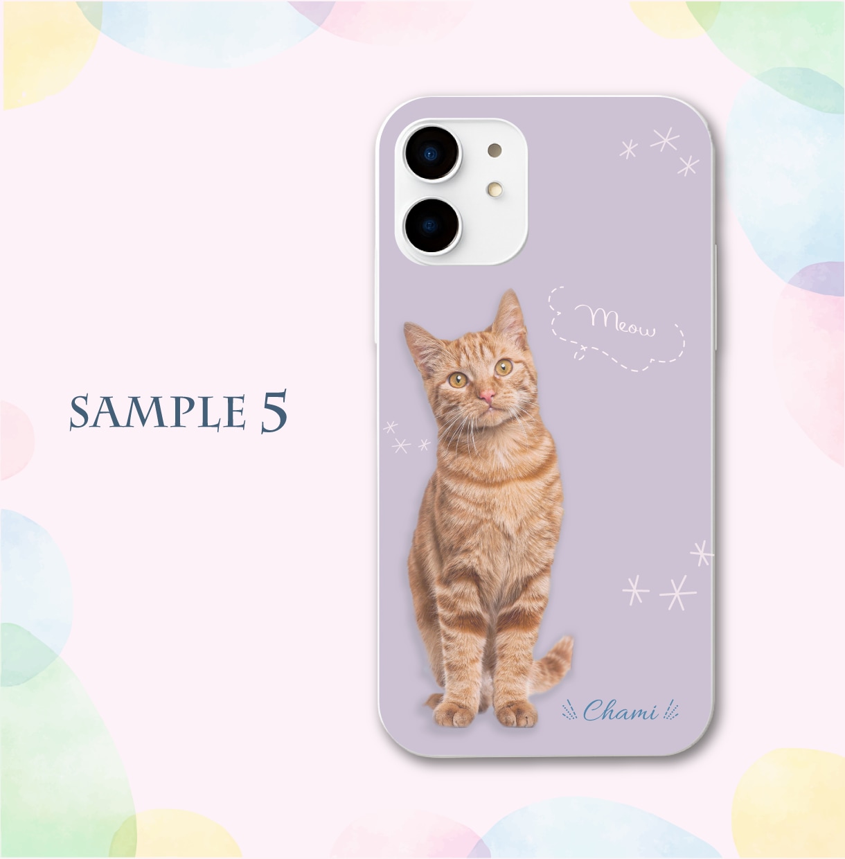ペットの写真でオリジナルスマホケースデザインします ペット、愛犬、愛猫、子供 iPhoneケース スマホ 高品質 イメージ9