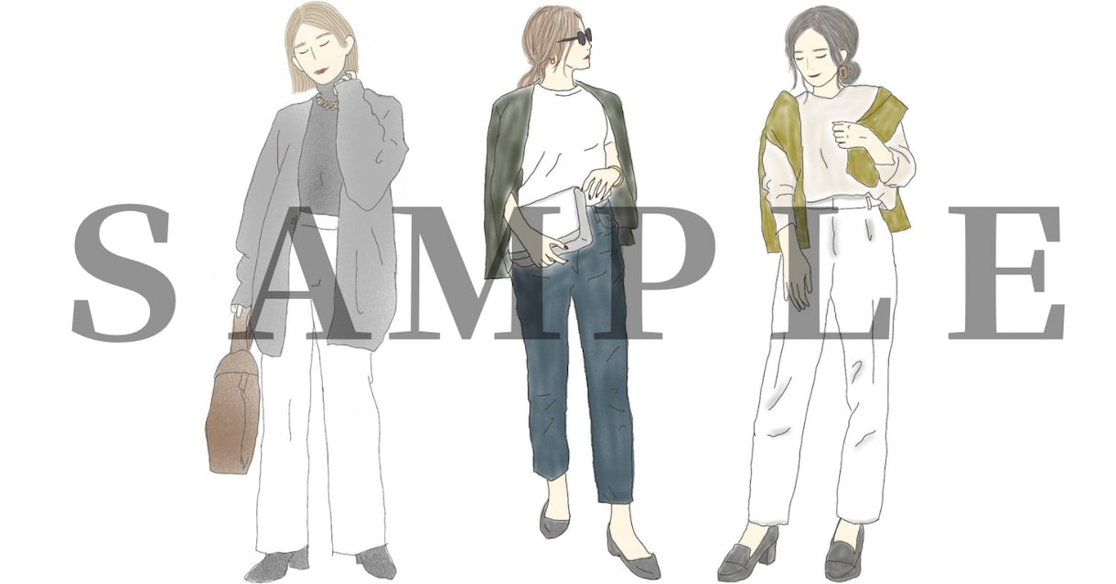 オシャレな読者の“知りたい”を叶える記事を書きます 元アパレル店員が描くイラスト付きの文章で“伝わる記事” イメージ1