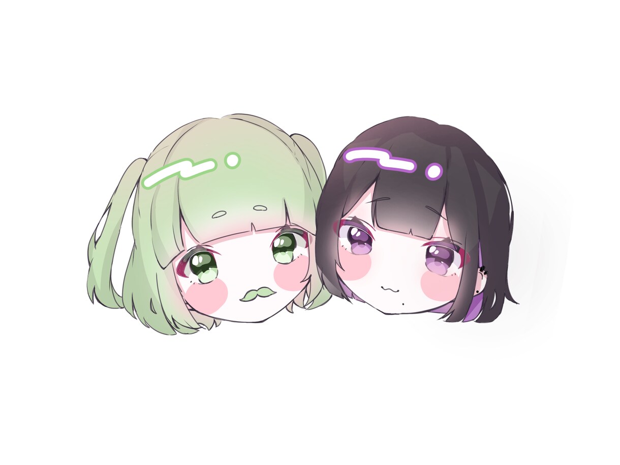 SNSで使用するイラストお描きします 1000円で可愛いイラストお届け。心を込めて対応します。 イメージ4
