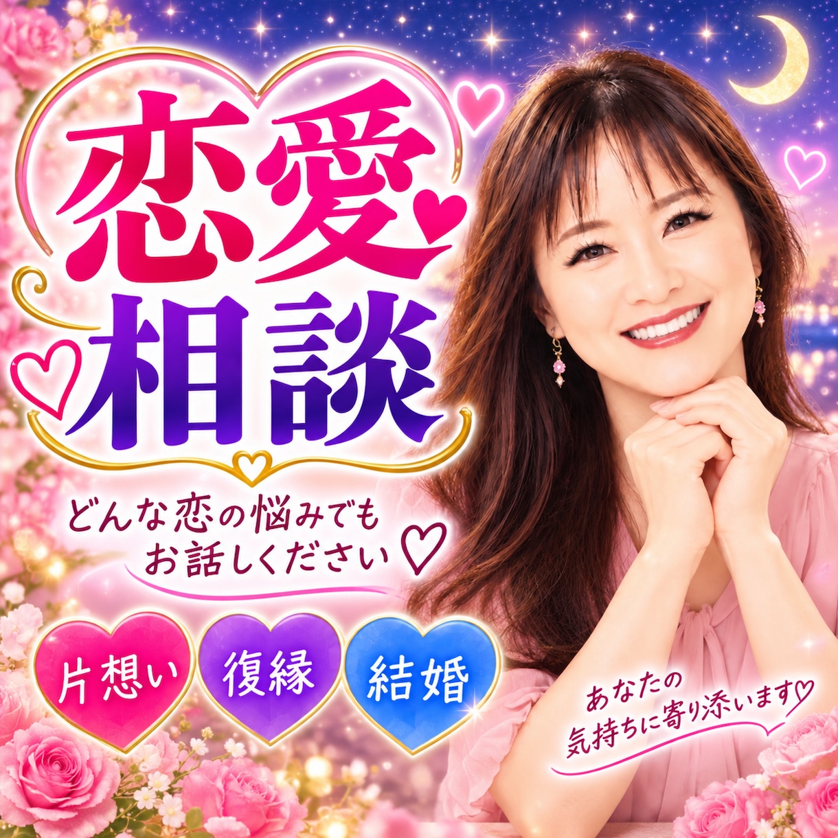 恋愛のお悩み聞きます 恋愛ネガティブからの脱却✨恋人との関係に悩んでいる方 イメージ1