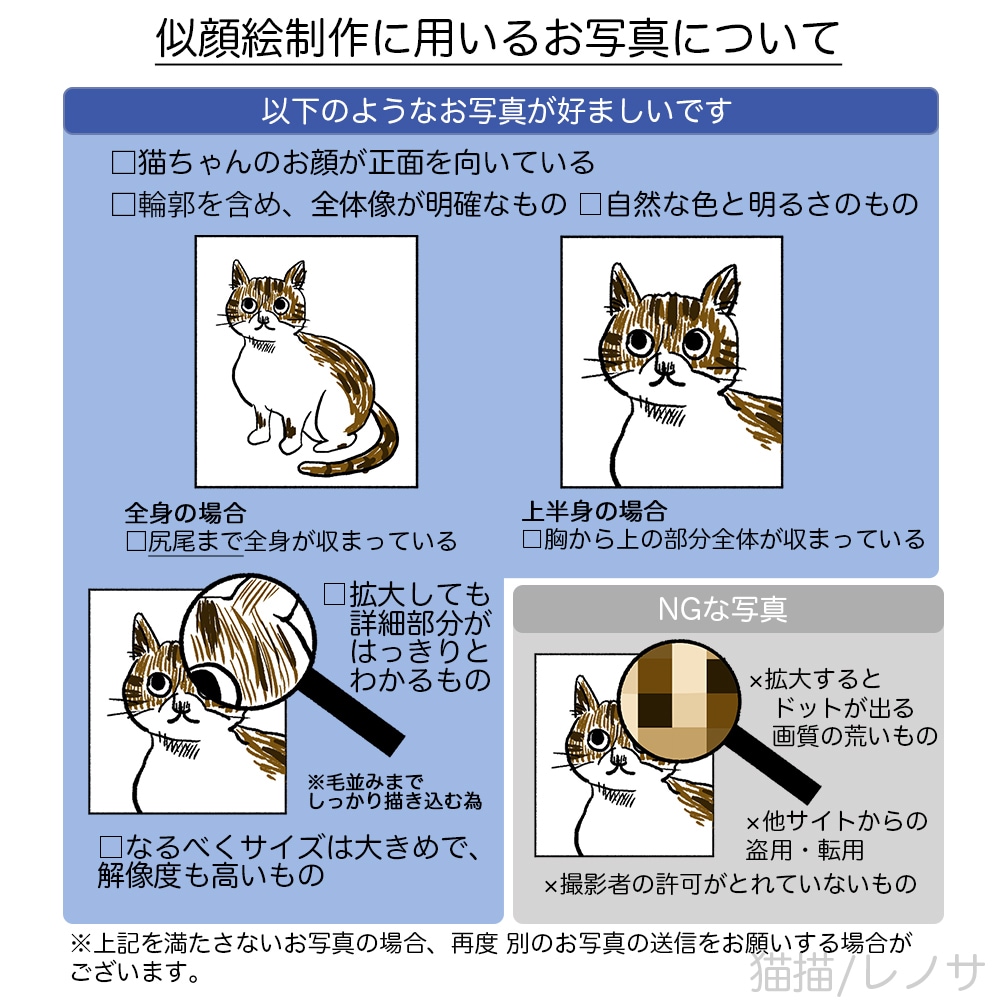 猫描/あなたの猫、描きます 一本ずつ編んでいくようなぎゅっ！と密度ある細かな似顔絵です イメージ4
