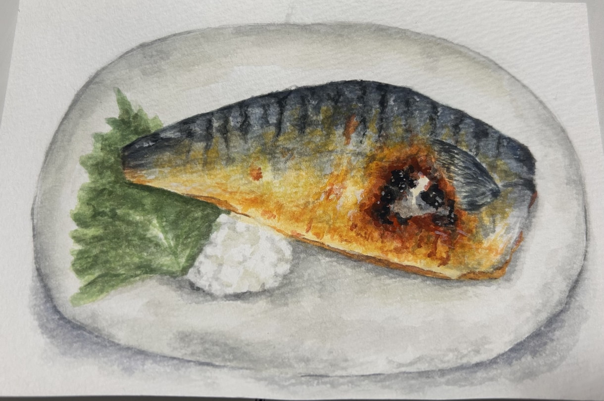 美味しそうな料理イラスト描きます 水彩画の細かいタッチでこだわり感溢れる料理に！ イメージ6