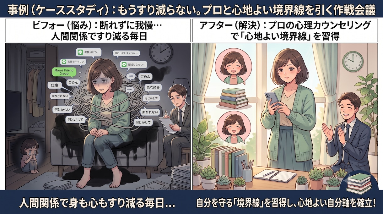 気にしすぎて疲れる｜を臨床心理士と整理します HSP・ACの生きづらさ｜気にしすぎ・親子関係・自己否定 イメージ2