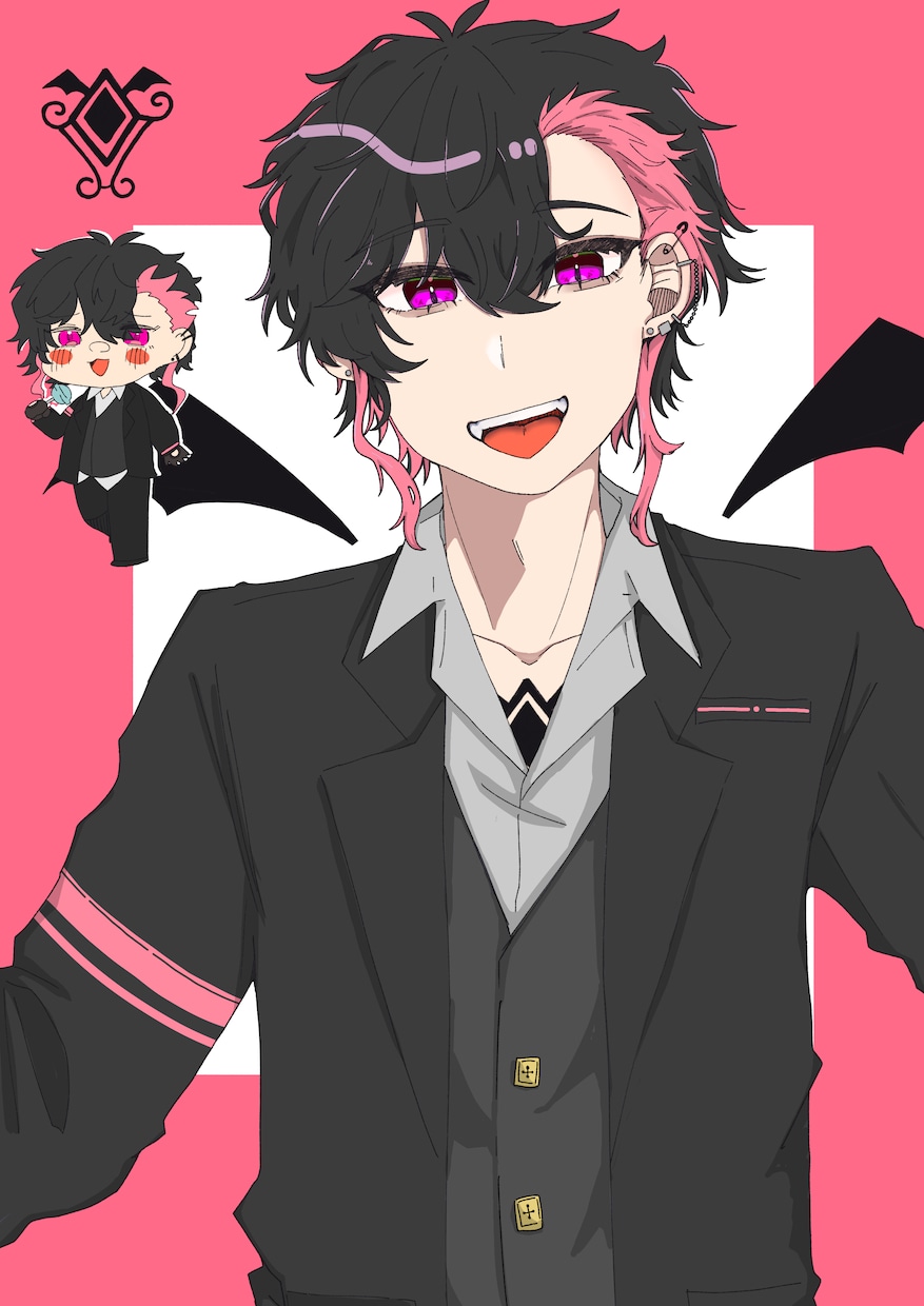 SNSアイコン、イラストます あなたのイメージに沿ったイラスト描きます！！！ イメージ1