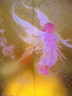 小さな絵画がお部屋をおしゃれに演出します 趣味のいいイラスト絵画をお部屋に飾りませんか？風の回廊です イメージ8