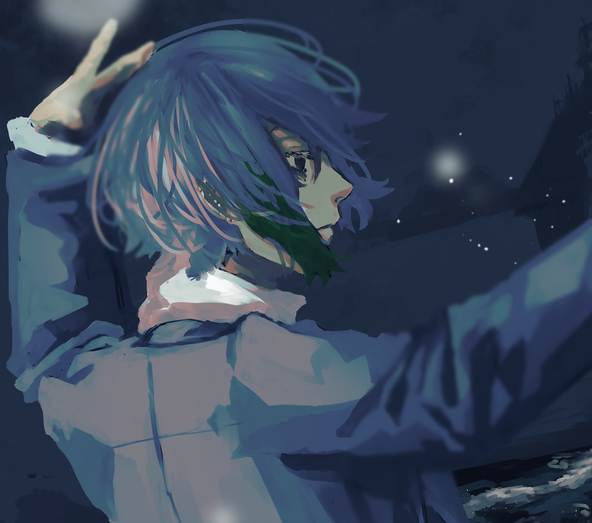 SNS等のアイコン制作致します 空気感。雰囲気のあるイラストに仕上げます。 イメージ6
