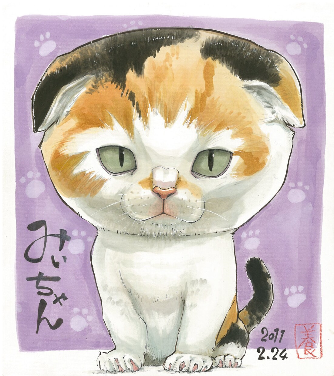 最短５日！!プロが手描き似顔絵を可愛く描きます 感動を呼ぶ特別なプレゼントを大切な人に送ってみませんか？ イメージ9