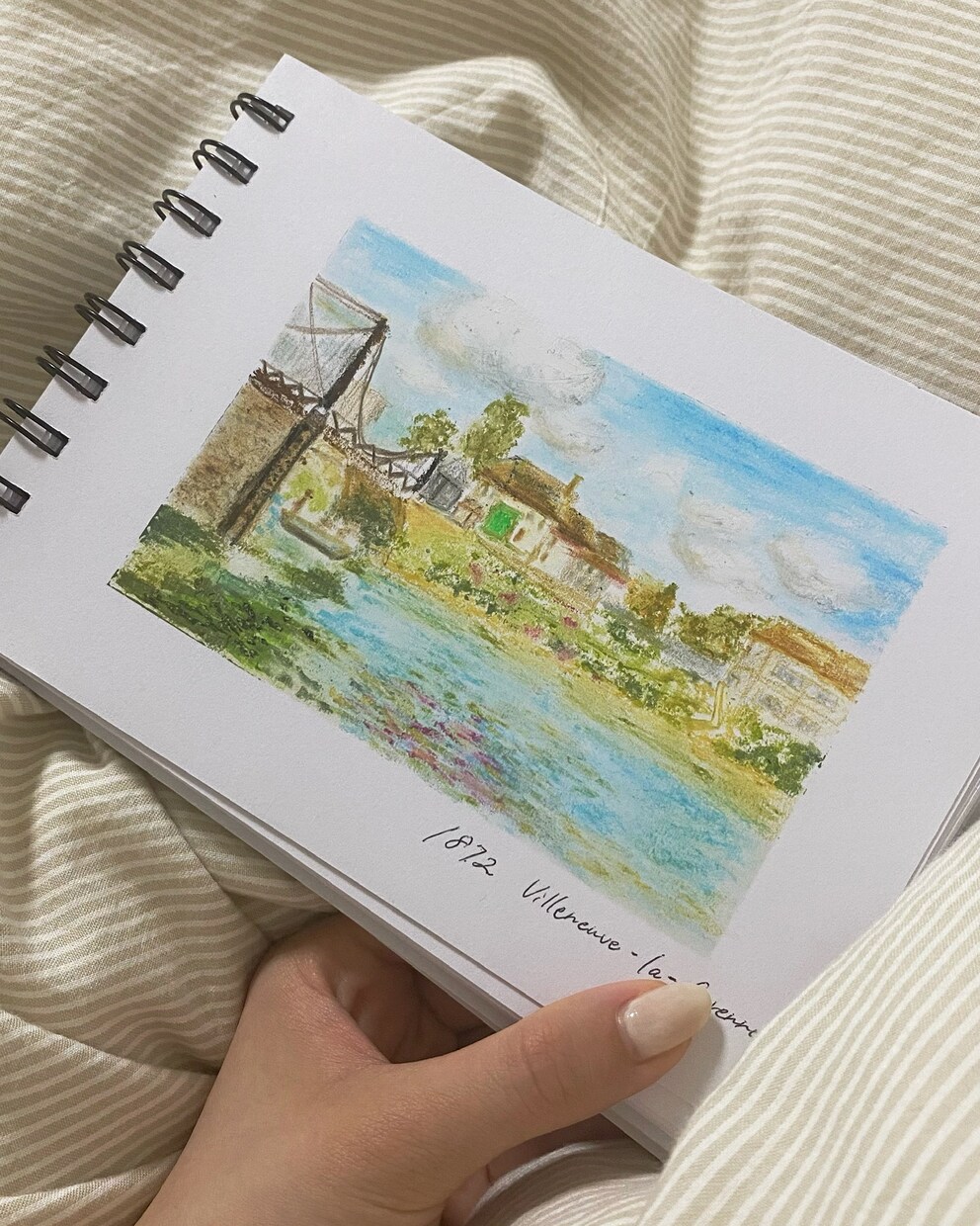 値段交渉可能！何でもOK！オイルパステル画描きます ウェルカムボード/お部屋に飾るイラストなど要望承ります！ イメージ4
