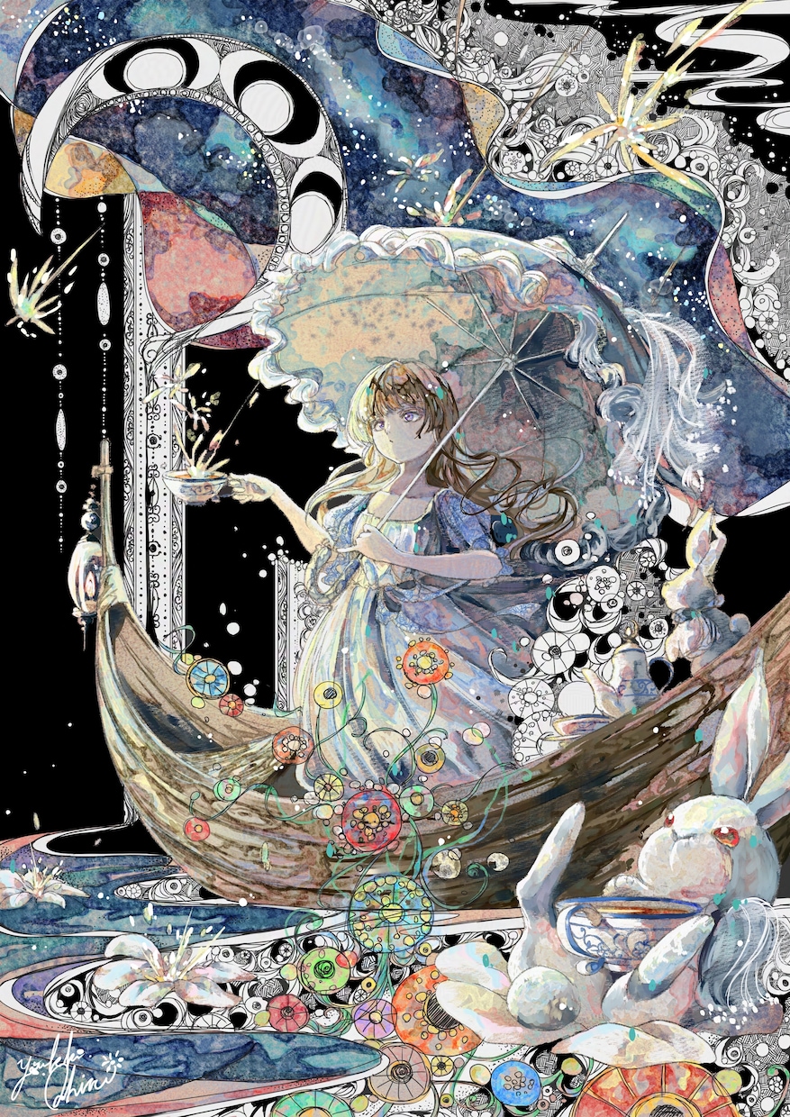 背景、商用利用込みMV用お仕事用など一枚絵描きます 貴方の望む幻想的な世界を描きます！ イメージ1