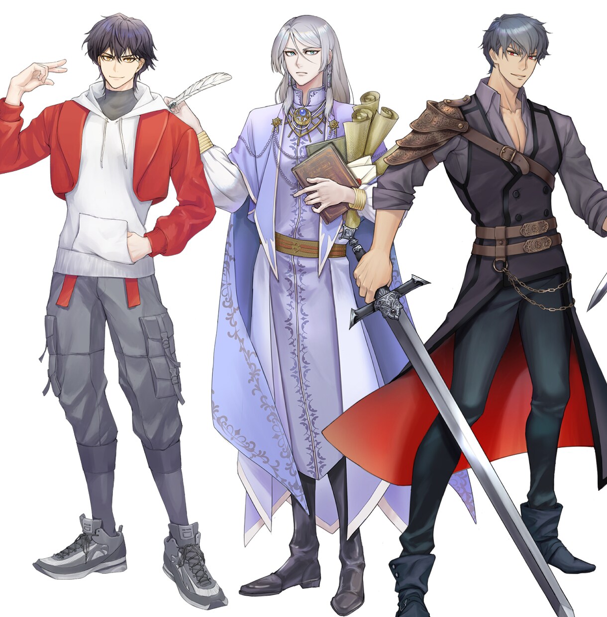 あなたの思い描くキャラクターを形にします ★TRPG・ゲーム・配信などに使える立ち絵制作★ イメージ3