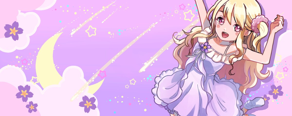 一枚絵やグッズ用SDが使いやすい！絵柄で描きます Vtuberさんのヘッダー&サムネイルイラスト制作実績あり! イメージ9