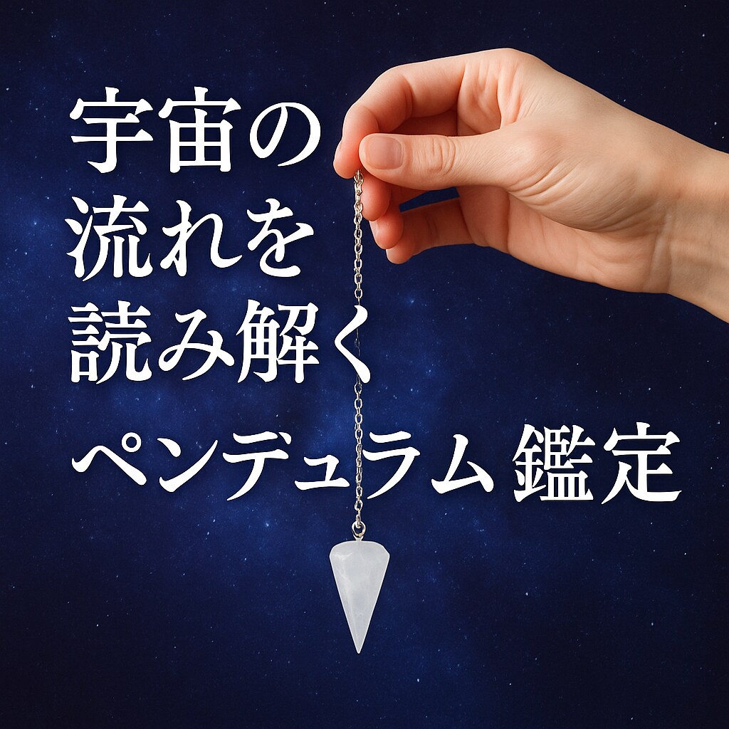 YESかNO｜ペンデュラムで占い｜補足説明付きます 深掘り｜相手の気持ち|片思い|復縁|歳の差恋愛｜仕事|金運 イメージ3