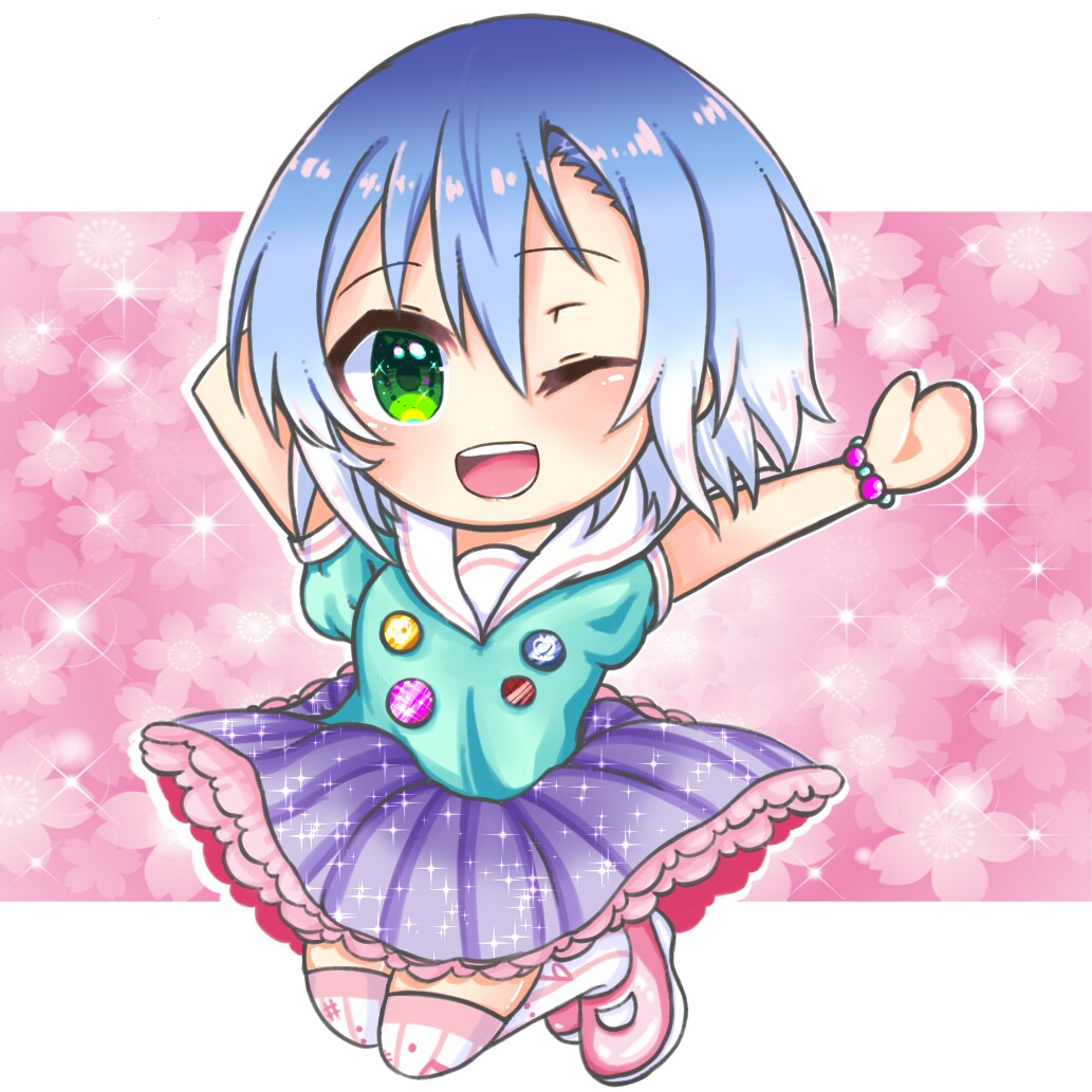 SNS用アイコン、ヘッダーイラスト描きます 可愛い感じのアイコンイラスト描きます！ イメージ1