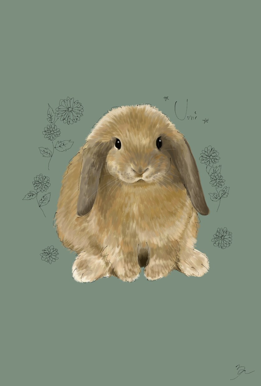 お気に入りの写真からペットのイラストを描きます リアルだけど温かみのあるデジタルイラストいかがですか？ イメージ5