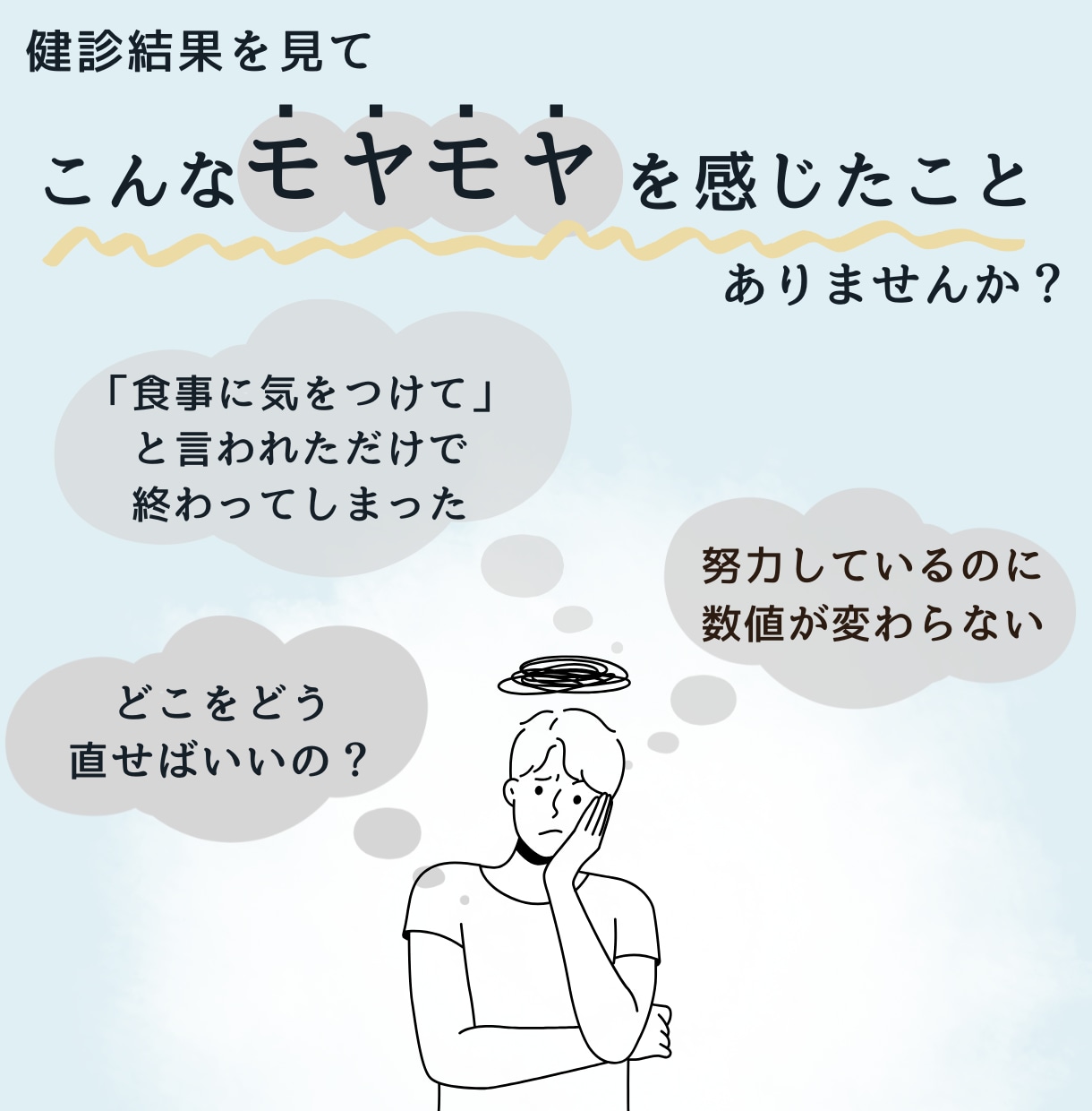 健診結果をチャンスに！体に合った改善法がわかります 健診データで見つかる、体に合う健康的ダイエットの提案をします イメージ2