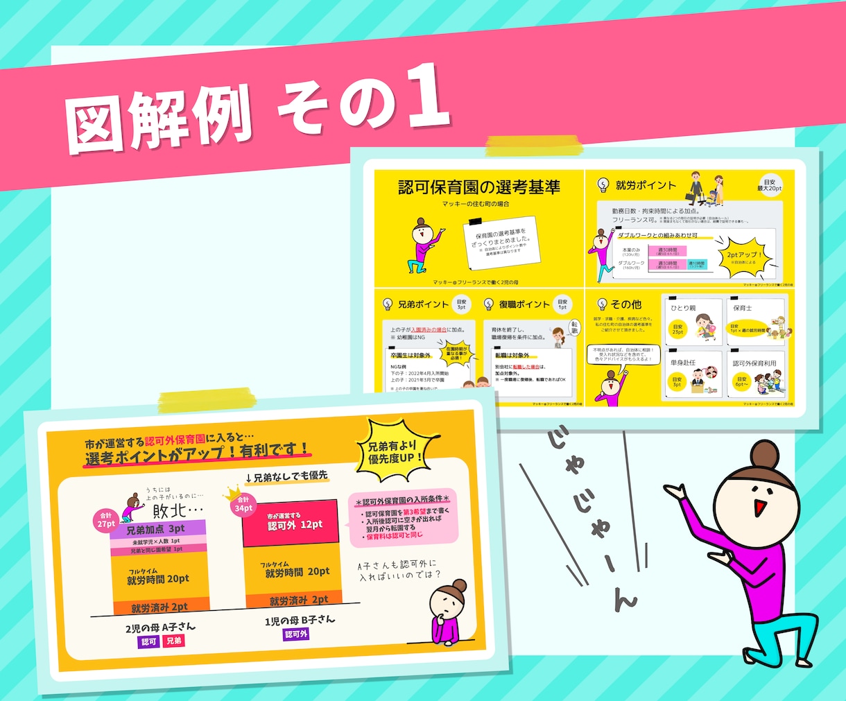 図解作成★あなたのターゲットにわかりやすく伝えます 見せ方をご提案しながら図解を作成★SNSやメディア・HPに！ イメージ6