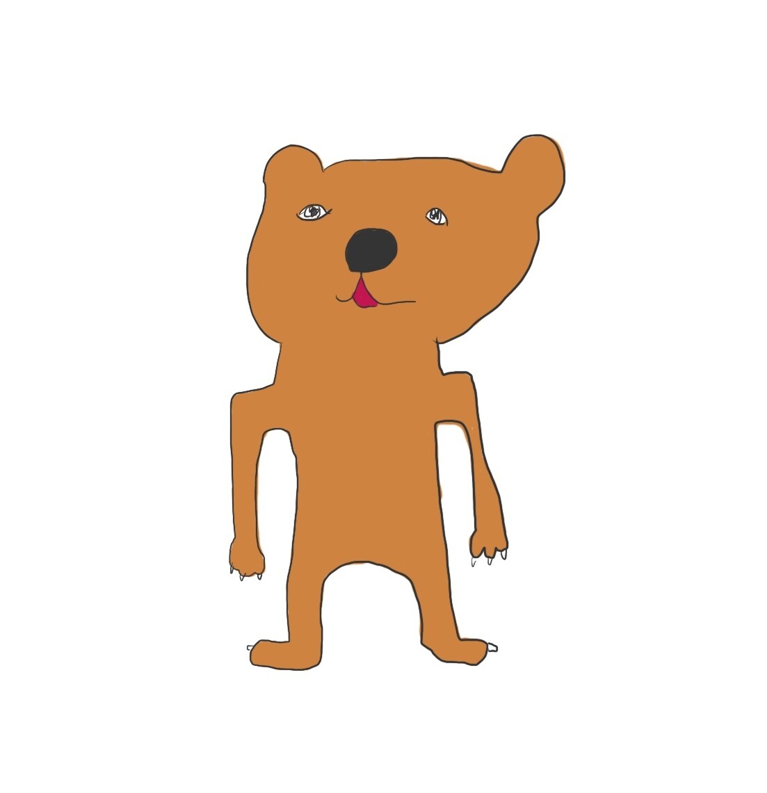 可愛い動物のSNSアイコン描いてみます とてもほんわかする動物イラストを2匹描きます イメージ1
