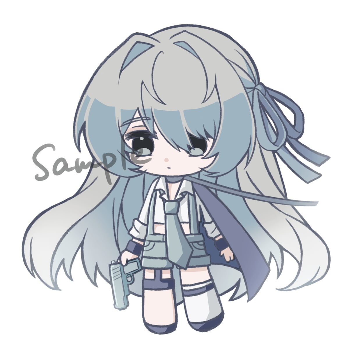 可愛い女の子のSDイラストを制作します ときめきを感じるような可愛さを大事にしています♡ イメージ6