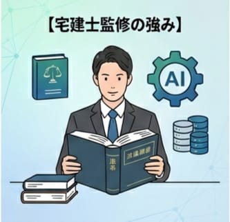 不動産の取引をする方の契約内容のチェック支援します 宅建士が独自開発したAIツールで重要事項説明書の確認支援 イメージ4