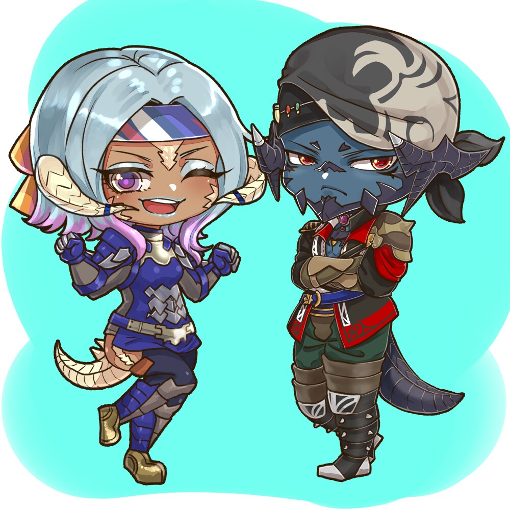 むにむにSDキャラ描きます あなたのキャラをむにっとデフォルメ！いろんな用途に使えます イメージ4