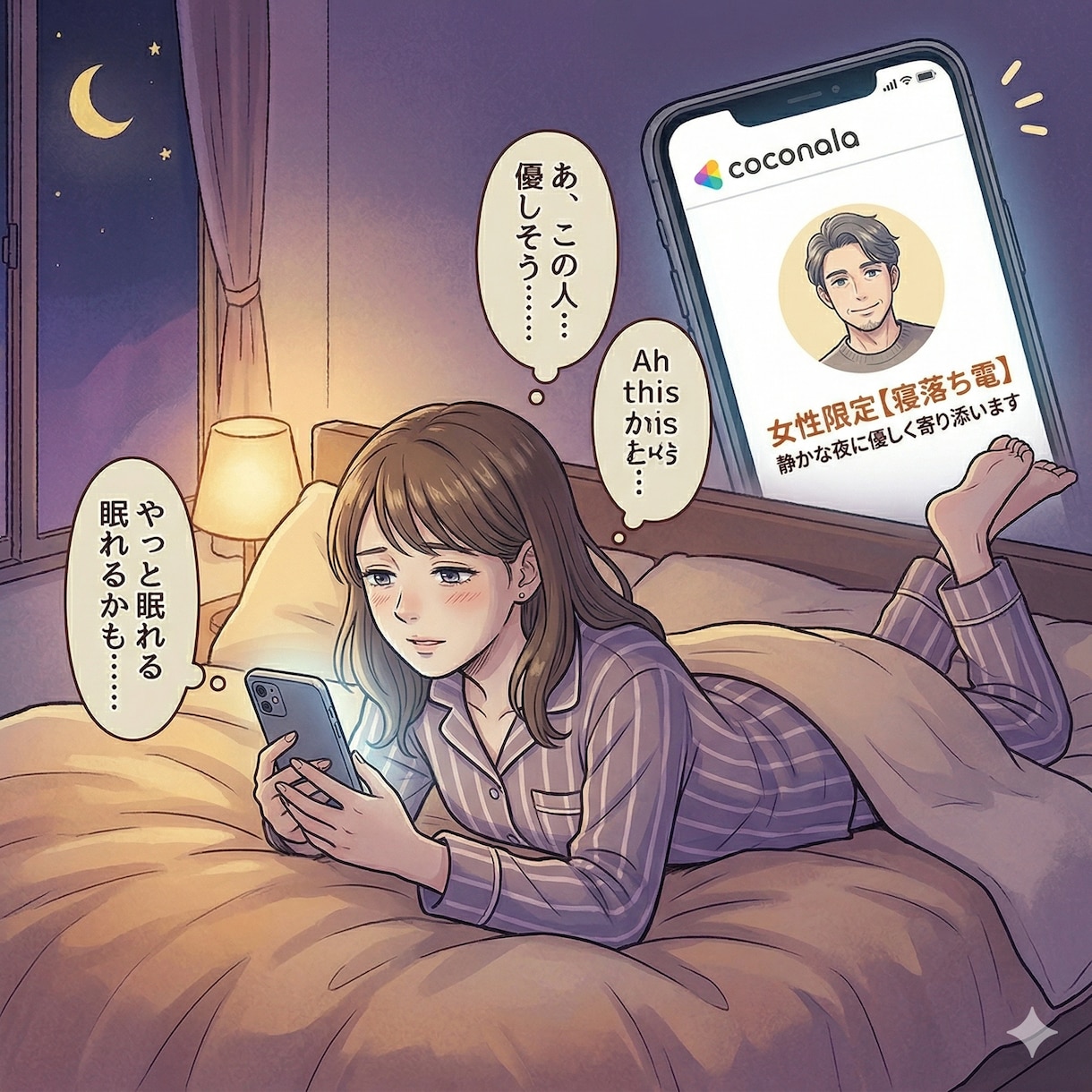 おとぎ話にうっとり♥️優しいイケボに癒されます 寝落ち✅️優しさに包まれて【女性専用】子供にもどって甘えて♪ イメージ3