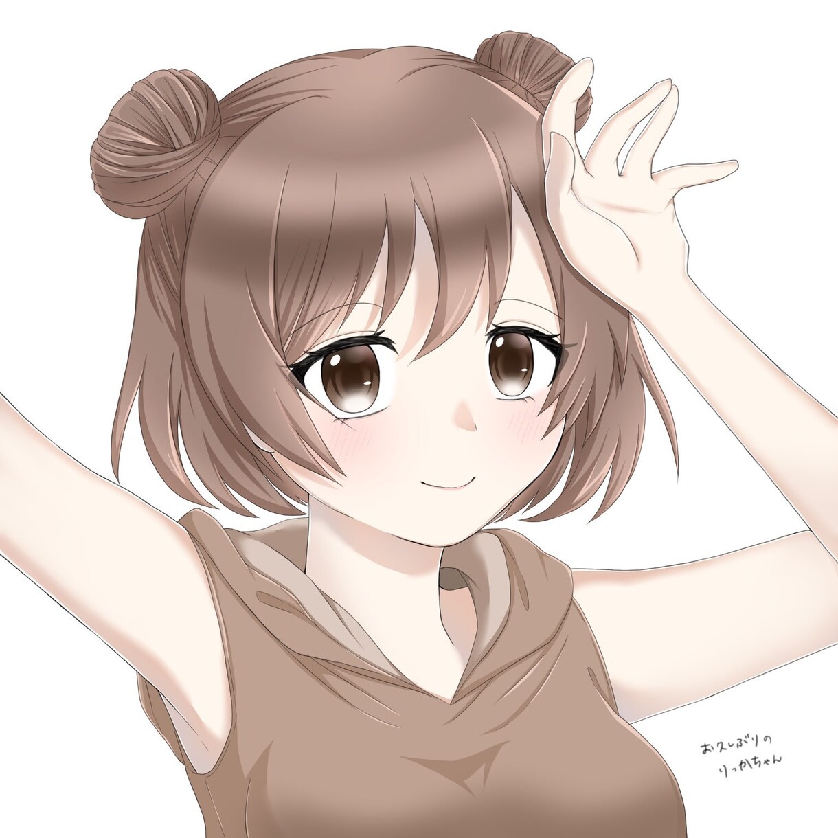 可愛らしい女の子を描かせていただきます SNS等のアイコンに設定できるイラストを描かせていただきます イメージ1