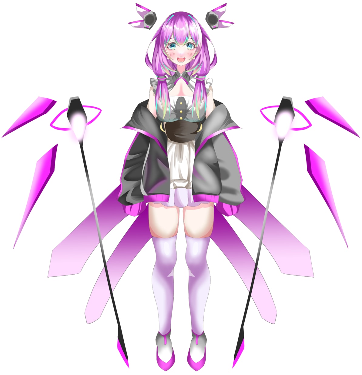VTuberさん向け！活動用イラスト描きます 商用利用可能！！1枚絵からIRIAM立ち絵まで！！ イメージ1