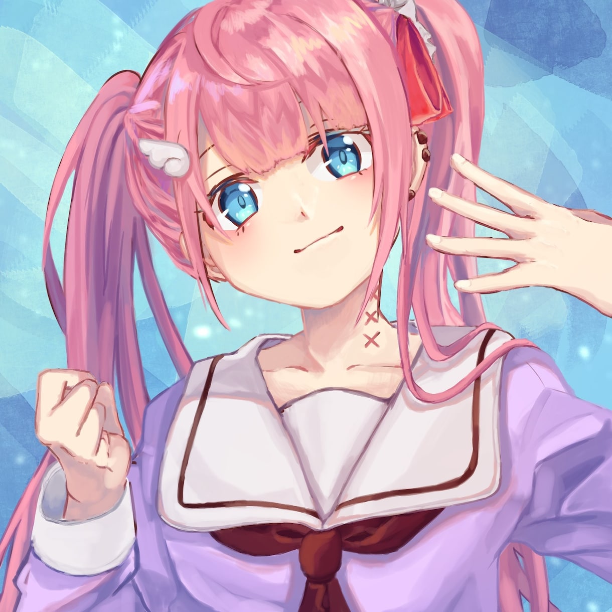 SNS用のアイコンイラストを描かせていただきます 可愛い女の子を描くのが好きです！ イメージ2