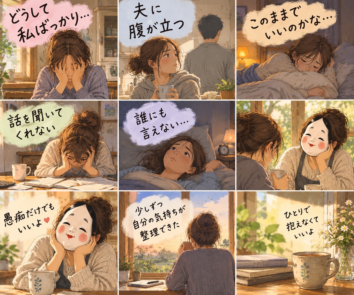 どうして私ばっかり…夫婦の悩みを一緒に考えます 腹が立つ、悔しい、悲しい。その気持ち、話してみませんか？ イメージ2