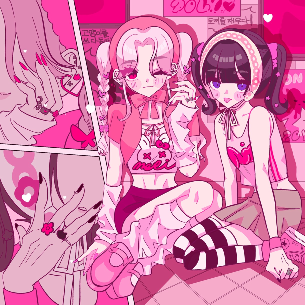 かわいいキャラクター立ち絵をお描きします ポップな色使いが得意です。可愛さには自信があります。 イメージ8