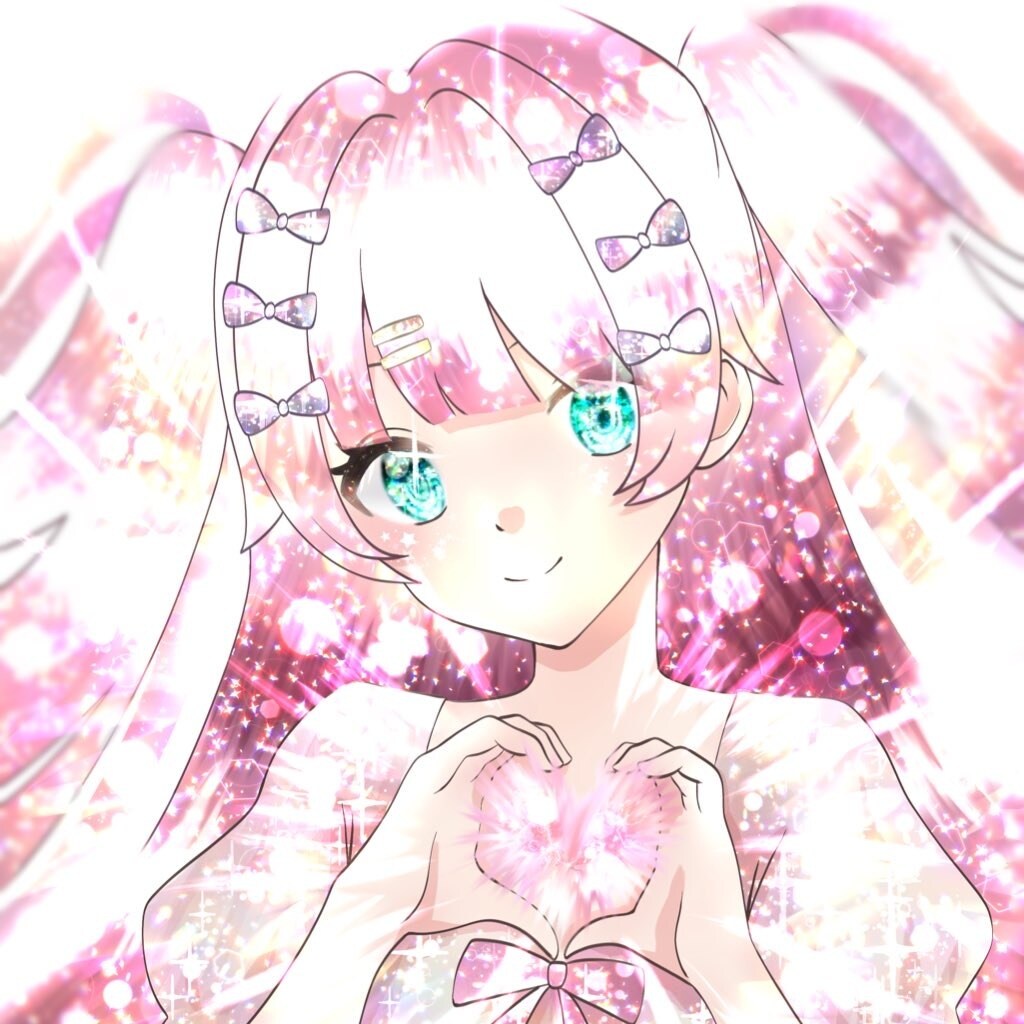 キラッキラのイラストを描きます 通常よりも可愛く加工した個性的なイラストです。 イメージ4