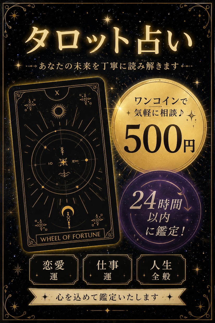 お悩み解決へ、心に寄り添う恋愛鑑定書を作成します 24時間以内スピード納品★お試し価格で複雑な恋愛も占います イメージ1