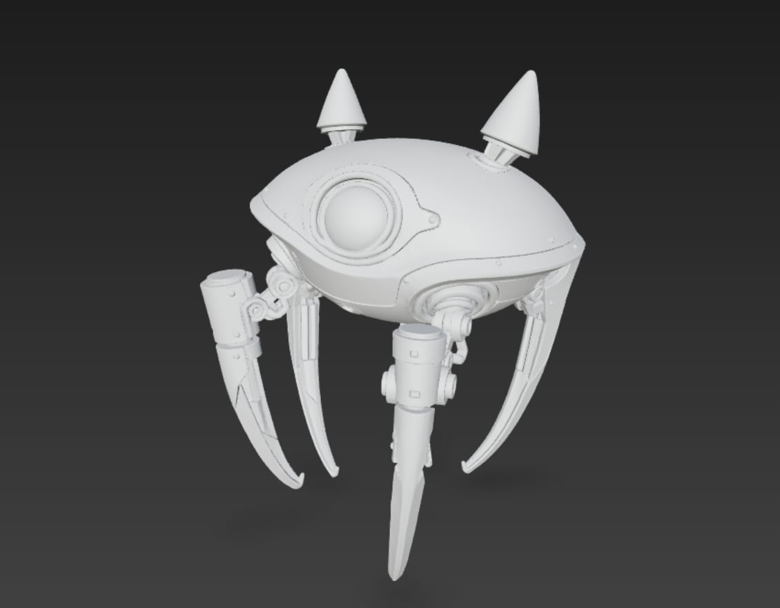 オリジナルのキャラクターを3Dモデリングします オリジナルグッズや3Dプリント用データに！ イメージ7