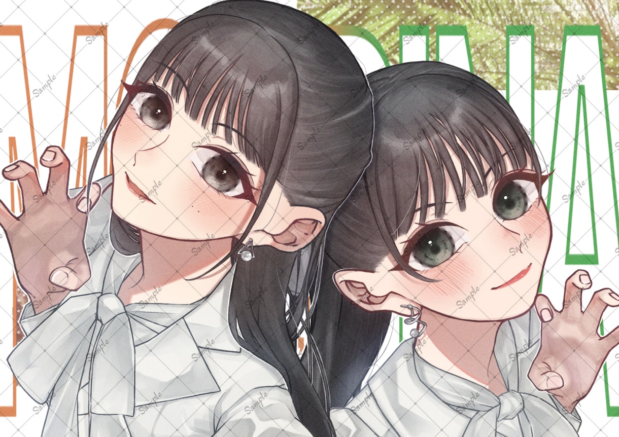バストアップは一律料金で描きます 推しへのフラスタなどに可愛いイラストを添えてみませんか？ イメージ6