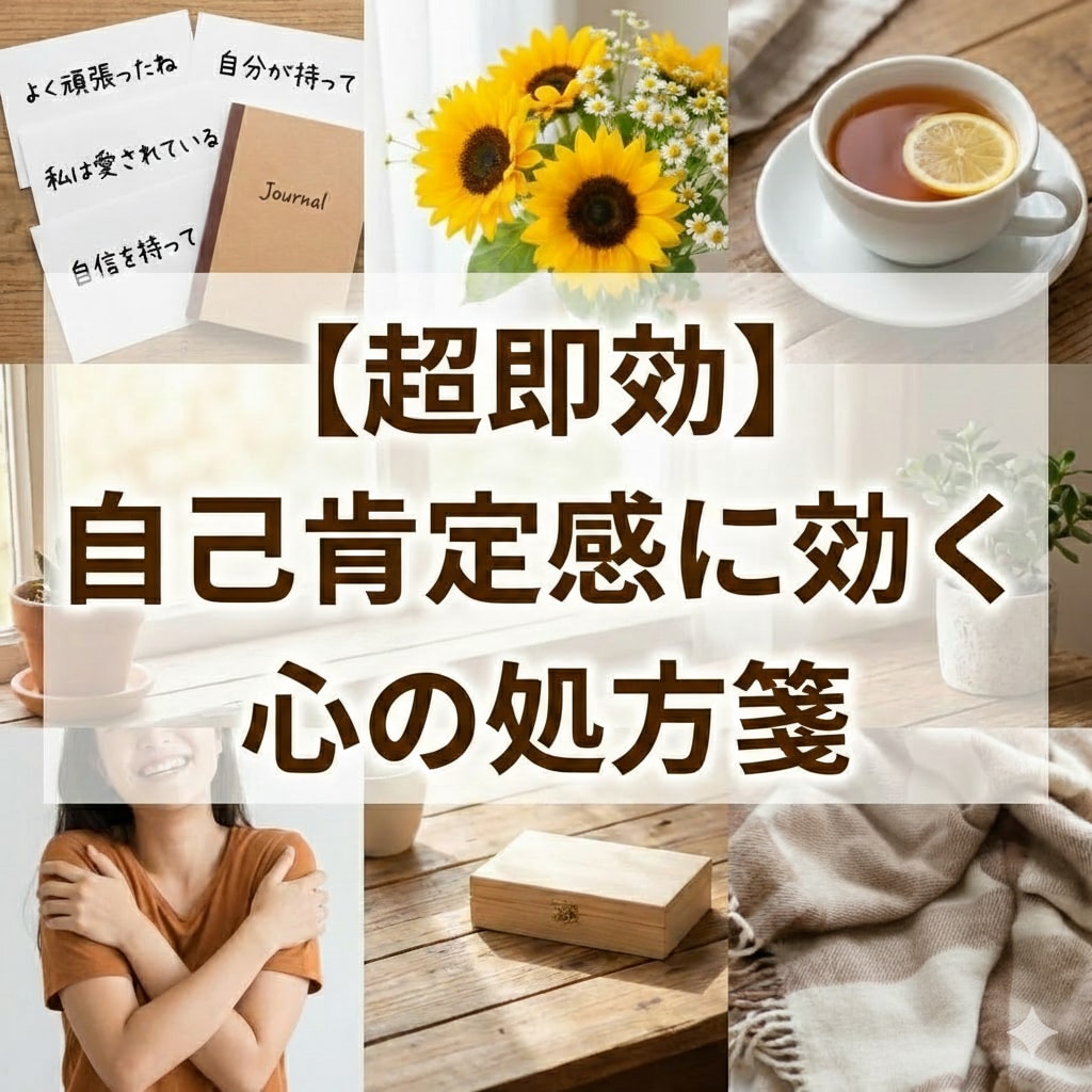 超即効・自己肯定感に効く心の処方箋をご提供します 超ネガティブだった私が克服した自己肯定感の悩みサポートします イメージ1