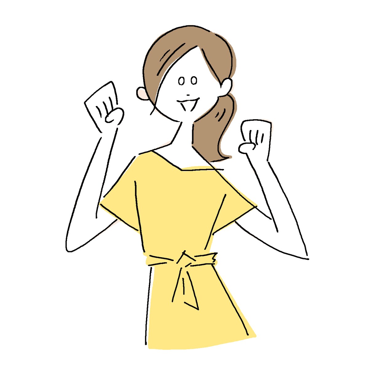 シンプルでラフなイラストを制作します 主張しすぎない、でもあると雰囲気がグッとアップするイラスト イメージ7