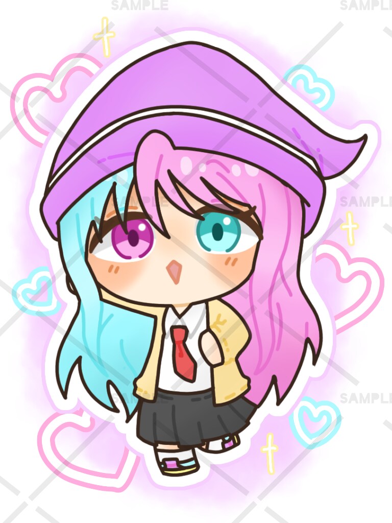 可愛いミニキャライラストを制作します 明るくて可愛らしい貴方だけのミニキャラを制作します イメージ2