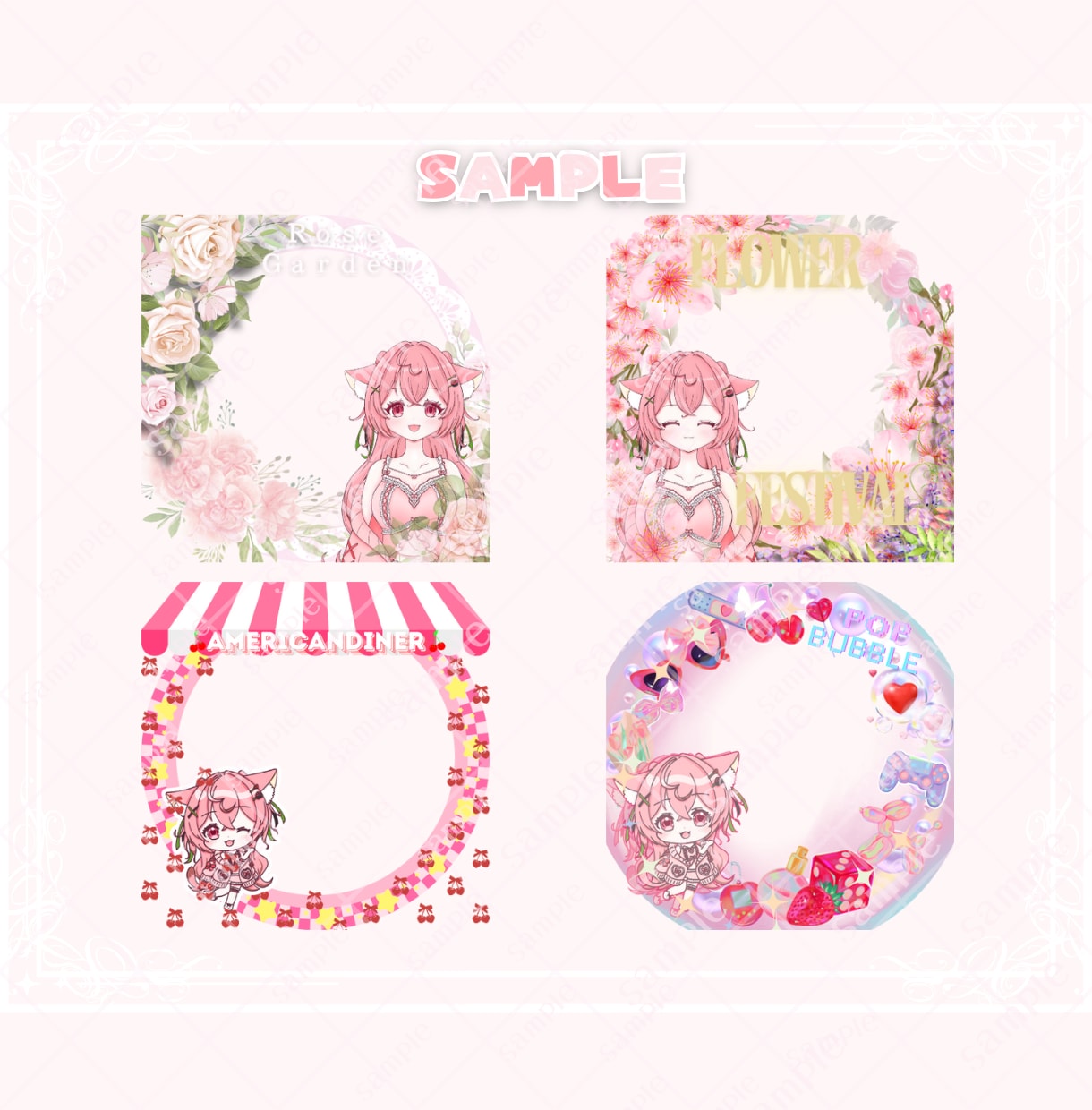 IRIAMアイコンリング制作します ❁商用利用込み❁ご希望に合わせてオリジナルをお作りします！ イメージ2