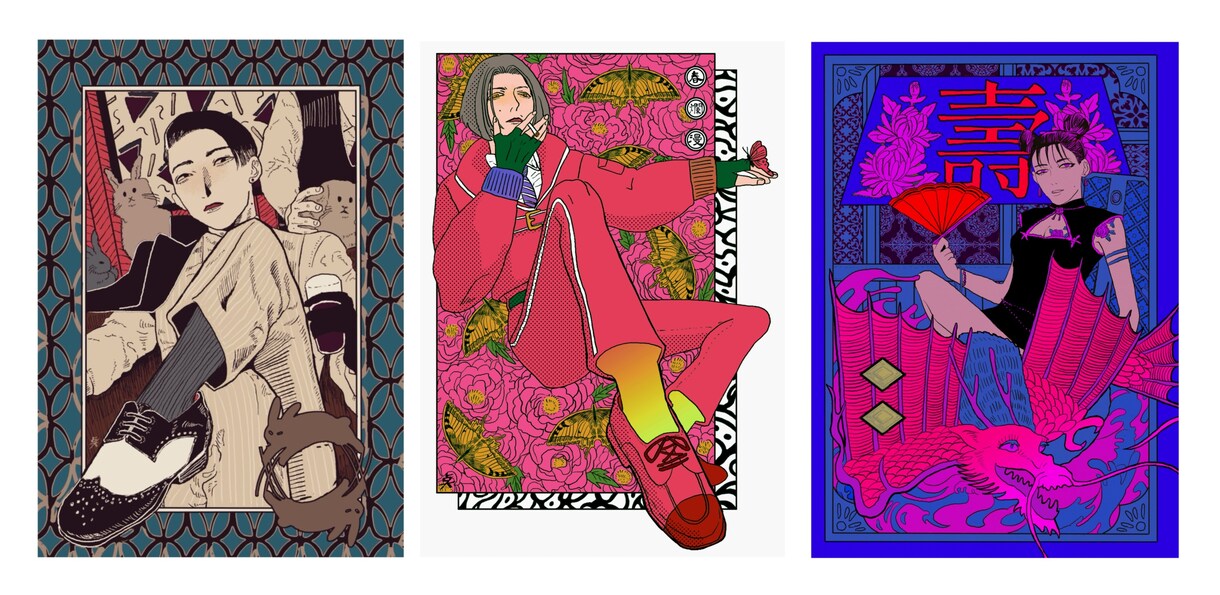 イラスト一枚絵などの制作を承ります 国内外で経験のある現役イラストレーターがイラスト制作します イメージ2