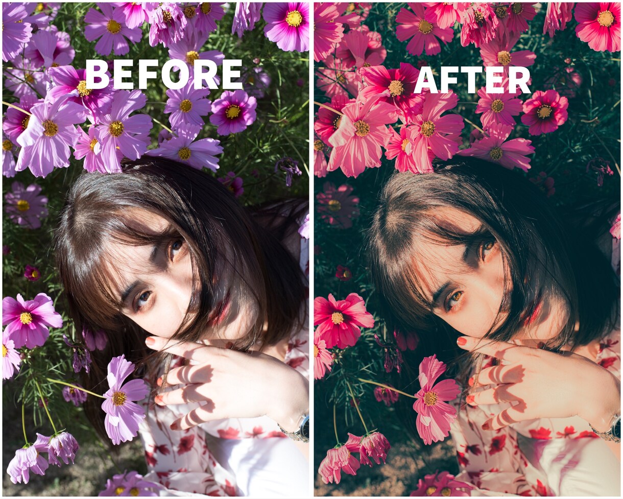 3枚！レタッチPhotoshop写真編集致します インスタ用に少し盛りたい！ポトレ撮れたけどレタッチ分からない イメージ1