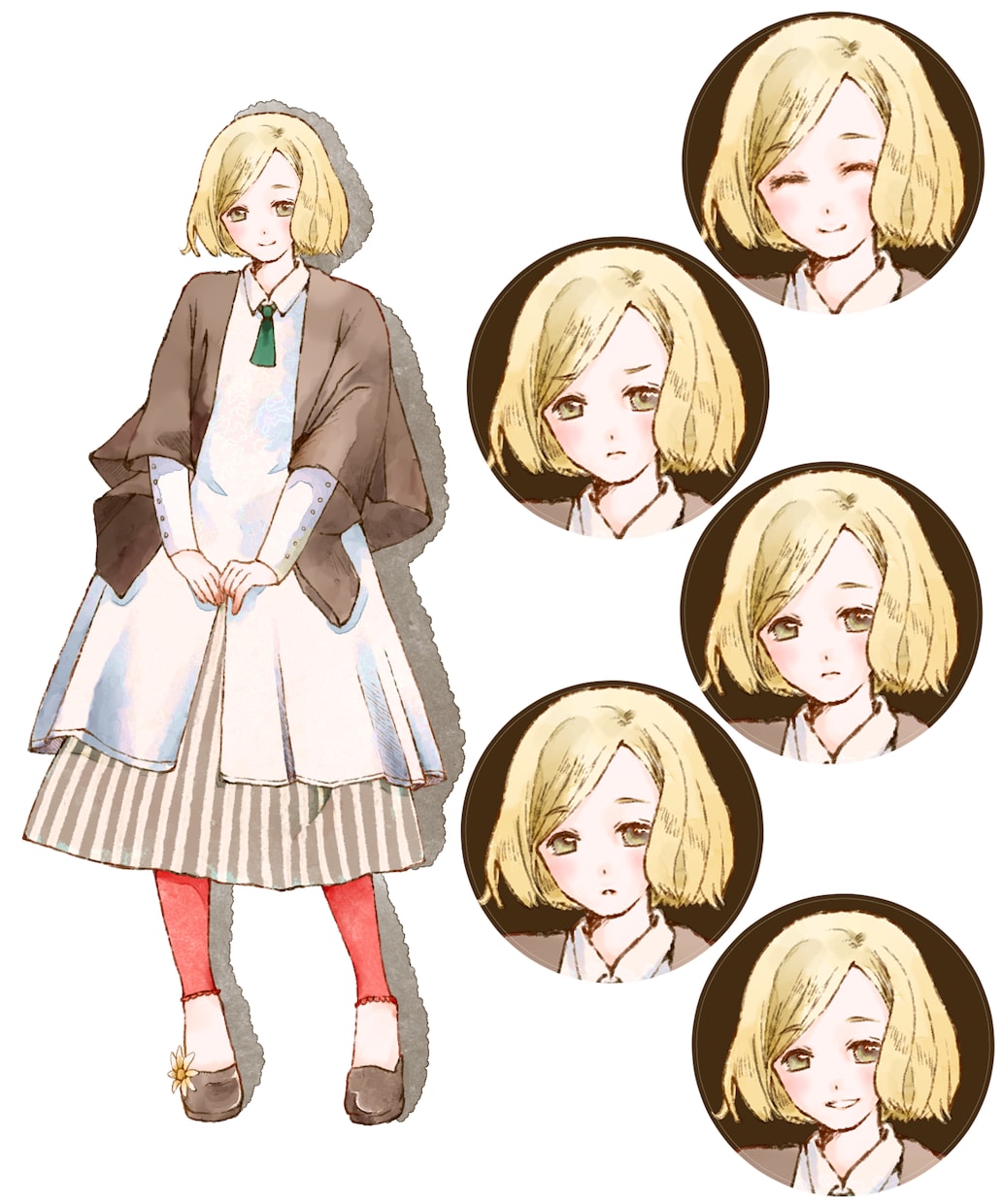 完成品女性立ち絵キャラクターを販売しています adopt/TRPG/Vtuber/看板キャラクターなどに イメージ7