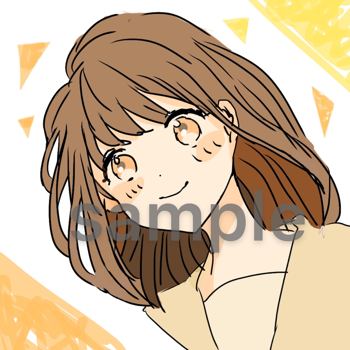 可愛いアイコン・イラスト描きます 色々な絵柄から選べます。お安く提供できます イメージ2