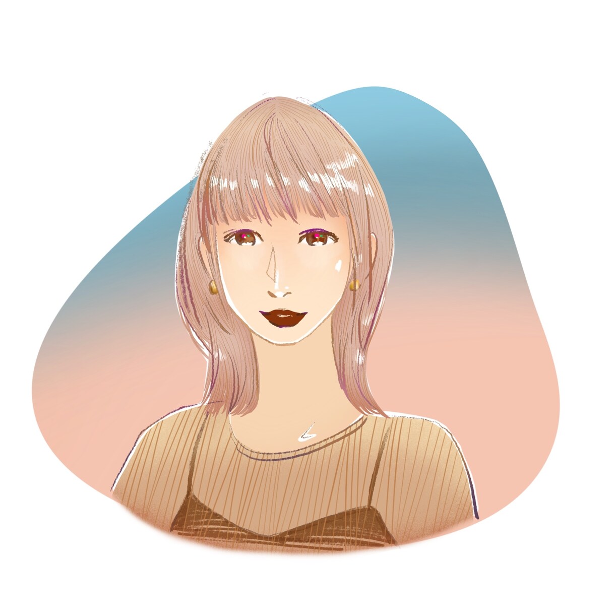 似顔絵、アイコン描きます リアル&カラフル。自分らしいイラストをデザインします。 イメージ2