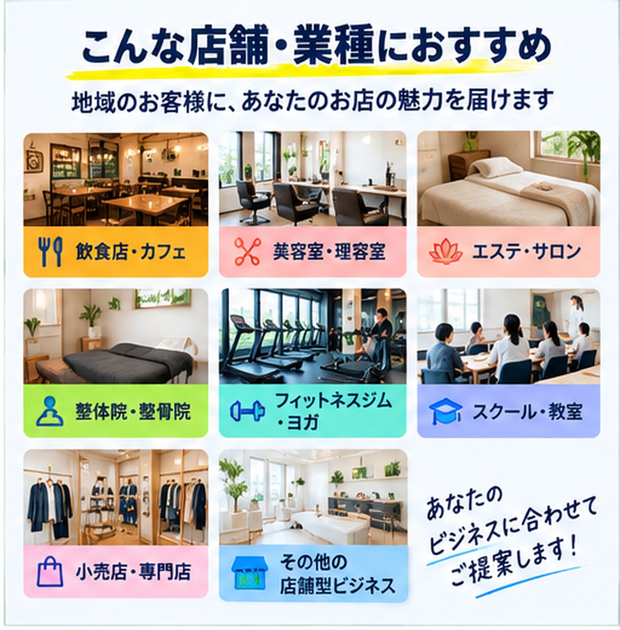 実店舗向け！Meta広告の初期設定をサポートします Instagram・Facebook広告を店舗向けに配信準備 イメージ4