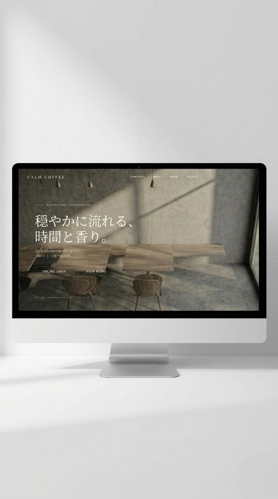 情緒的な写真と心地よい操作感でサイトを構築します フォトグラファーが描く、ブランドの体温が伝わるWeb制作 イメージ2