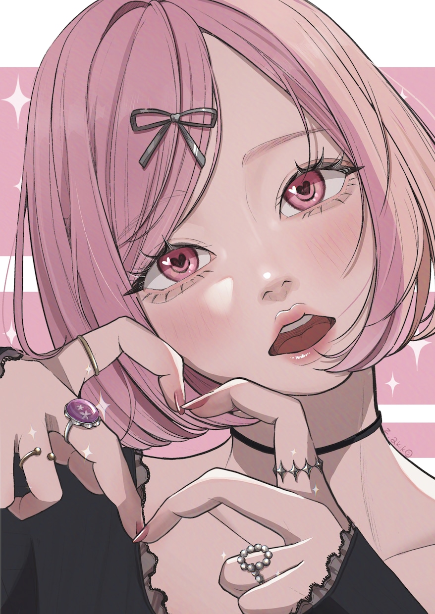 リアル調×やわらかい表現の人物イラストを描きます SNSアイコン・配信用イラストにオススメ✧˖° ˖ イメージ1