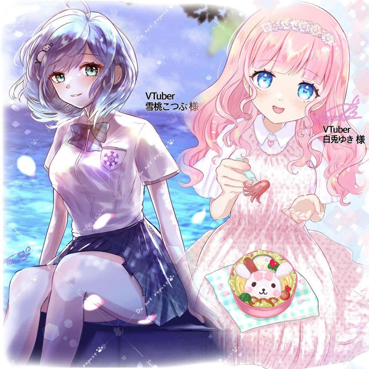 休止中。イラスト制作します 可愛い～セクシーまで！オーダーメイドでお作りします！ イメージ1